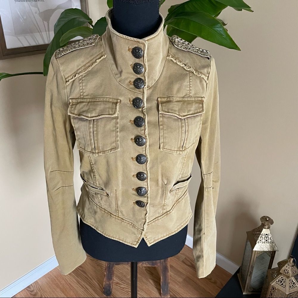 𝅺Free People Shrunken Officer Jacket - Picture 15 of 15